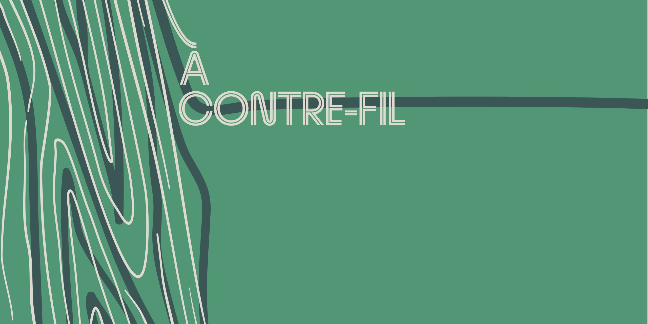 expo_2026_site_image Dessin du fil du bois, visuel de l'exposition 2026 de l'École d'ébénisterie d'art de Montréal.